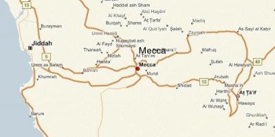 Žemėlapis mekah