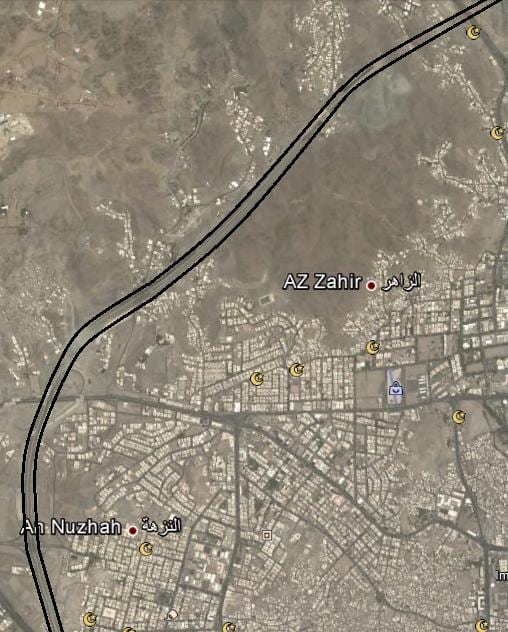 žemėlapis kakiya Makkah